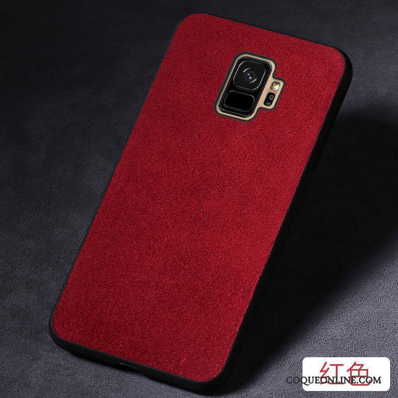 Samsung Galaxy S9 Coque De Téléphone Vin Rouge Marque De Tendance Incassable Étoile Créatif Tout Compris