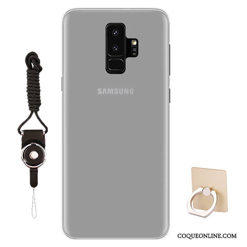 Samsung Galaxy S9+ Coque Personnalisé Noir Créatif Protection Personnalité Étoile Étui