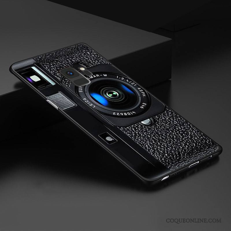 Samsung Galaxy S9+ Coque Personnalisé Étui Tout Compris Dimensionnel Gaufrage Style Chinois Protection