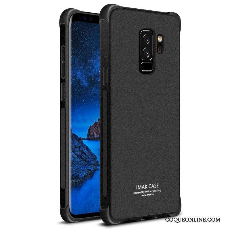 Samsung Galaxy S9+ Coque Protection Incassable Tout Compris Transparent Délavé En Daim Fluide Doux Étoile