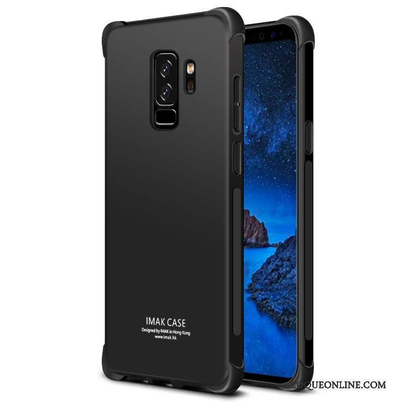 Samsung Galaxy S9+ Coque Protection Incassable Tout Compris Transparent Délavé En Daim Fluide Doux Étoile