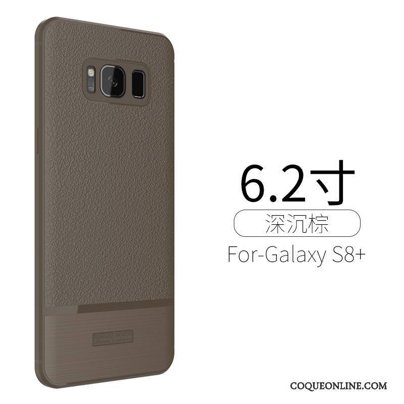 Samsung Galaxy S9 Coque Protection Tendance Noir Silicone Créatif Personnalité Étoile