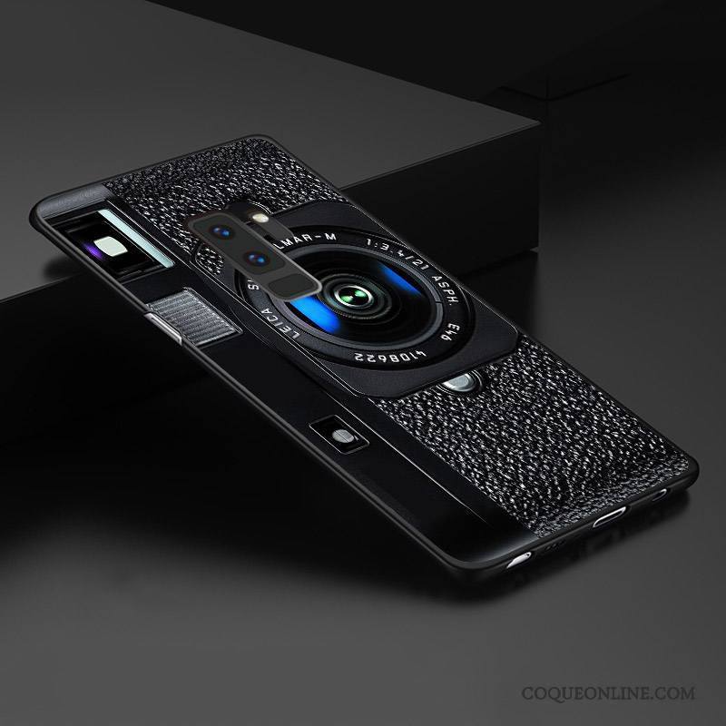 Samsung Galaxy S9+ Coque Étoile Tout Compris Gaufrage Délavé En Daim Dimensionnel Personnalisé Créatif