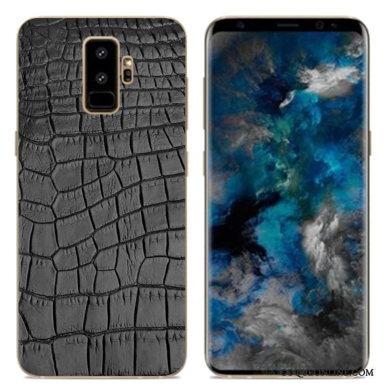 Samsung Galaxy S9 Créatif Dessin Animé Silicone Téléphone Portable Multicolore Coque De Téléphone Simple