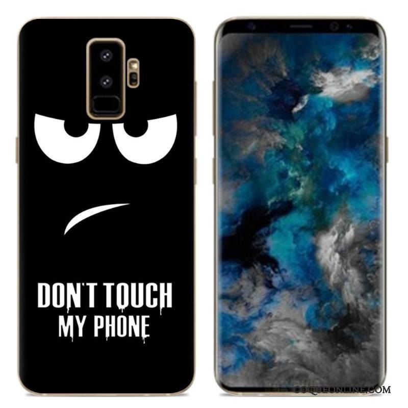 Samsung Galaxy S9 Créatif Dessin Animé Silicone Téléphone Portable Multicolore Coque De Téléphone Simple