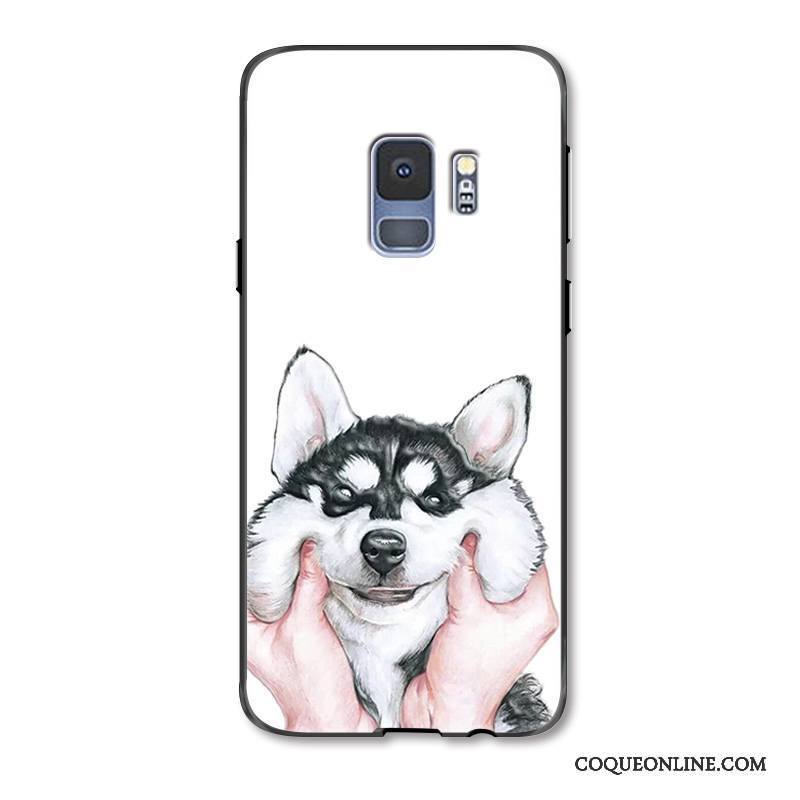 Samsung Galaxy S9 Gaufrage Étoile Dessin Animé Charmant Coque De Téléphone Délavé En Daim Tout Compris