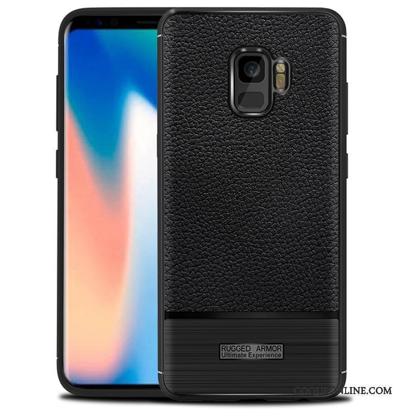 Samsung Galaxy S9 Incassable Coque De Téléphone Étoile Fluide Doux Étui Personnalité Bleu