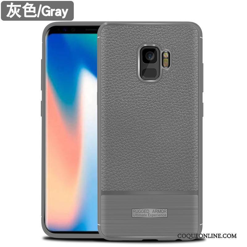 Samsung Galaxy S9 Incassable Coque De Téléphone Étoile Fluide Doux Étui Personnalité Bleu