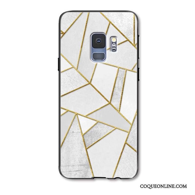 Samsung Galaxy S9 Incassable Dimensionnel Étui Coque De Téléphone Protection Géométrie Silicone