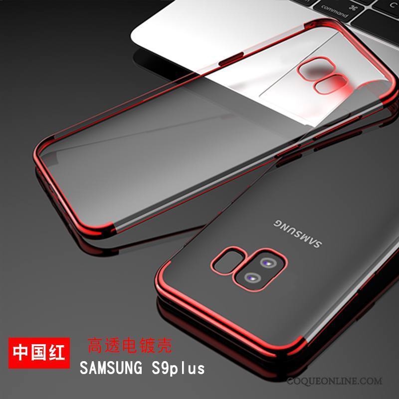 Samsung Galaxy S9+ Marque De Tendance Personnalité Tout Compris Incassable Fluide Doux Coque Étoile