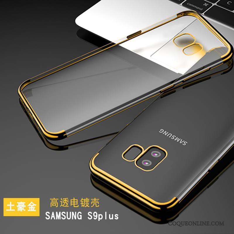 Samsung Galaxy S9+ Marque De Tendance Personnalité Tout Compris Incassable Fluide Doux Coque Étoile