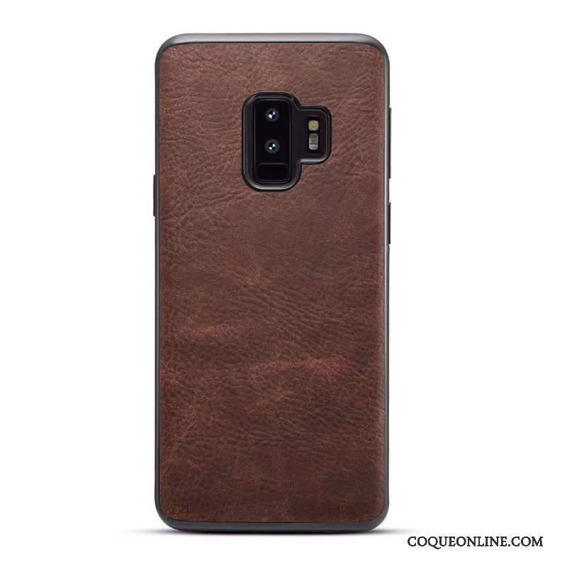 Samsung Galaxy S9 Modèle Fleurie Étui Gris Fluide Doux Coque De Téléphone Difficile Étoile