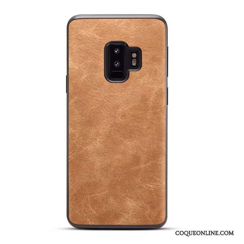 Samsung Galaxy S9 Modèle Fleurie Étui Gris Fluide Doux Coque De Téléphone Difficile Étoile