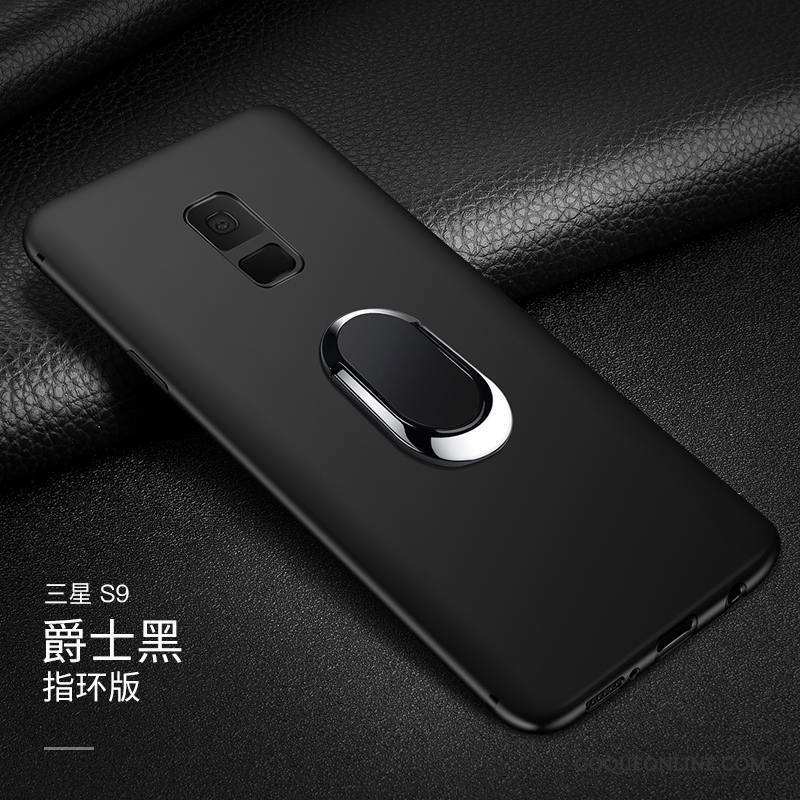 Samsung Galaxy S9 Noir Tendance Coque De Téléphone Étui Tout Compris Protection Étoile