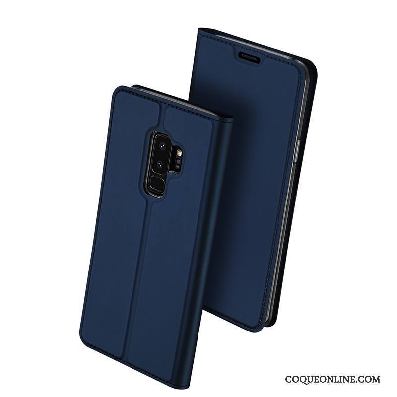 Samsung Galaxy S9 Nouveau Housse Blanc Incassable Bleu Coque Tout Compris