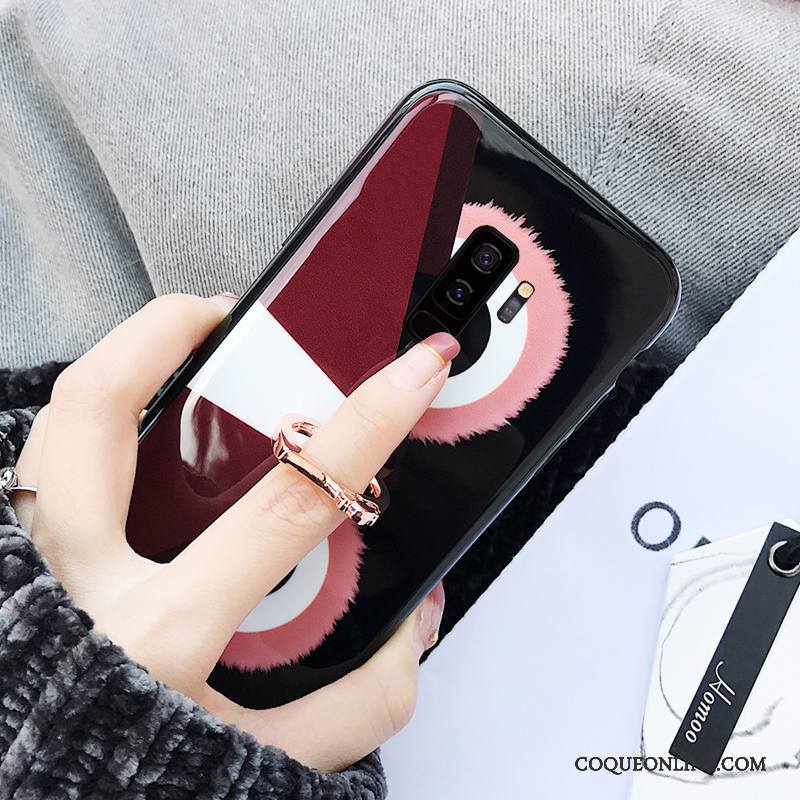 Samsung Galaxy S9 Protection Créatif Étui Net Rouge Sac Incassable Coque De Téléphone
