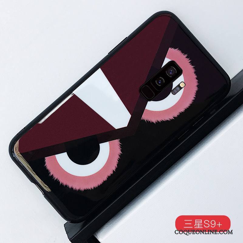 Samsung Galaxy S9 Protection Créatif Étui Net Rouge Sac Incassable Coque De Téléphone