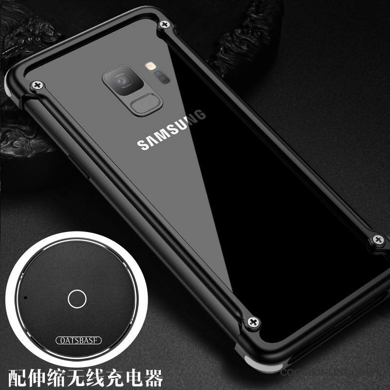 Samsung Galaxy S9 Protection Incassable Coque De Téléphone Créatif Personnalité Étoile Noir