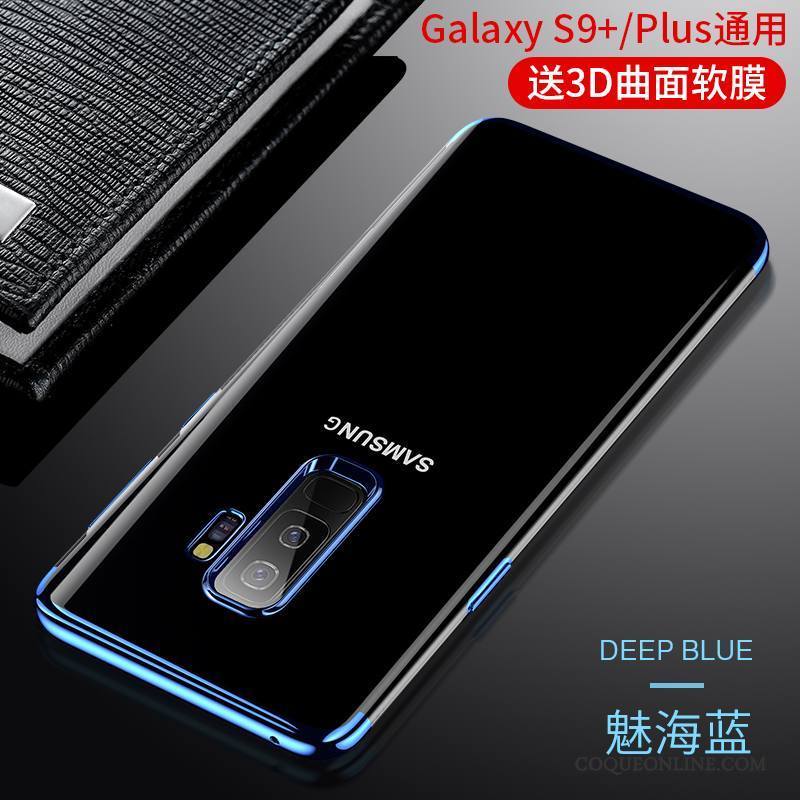 Samsung Galaxy S9+ Tendance Étui Incassable Tout Compris Coque De Téléphone Silicone Très Mince