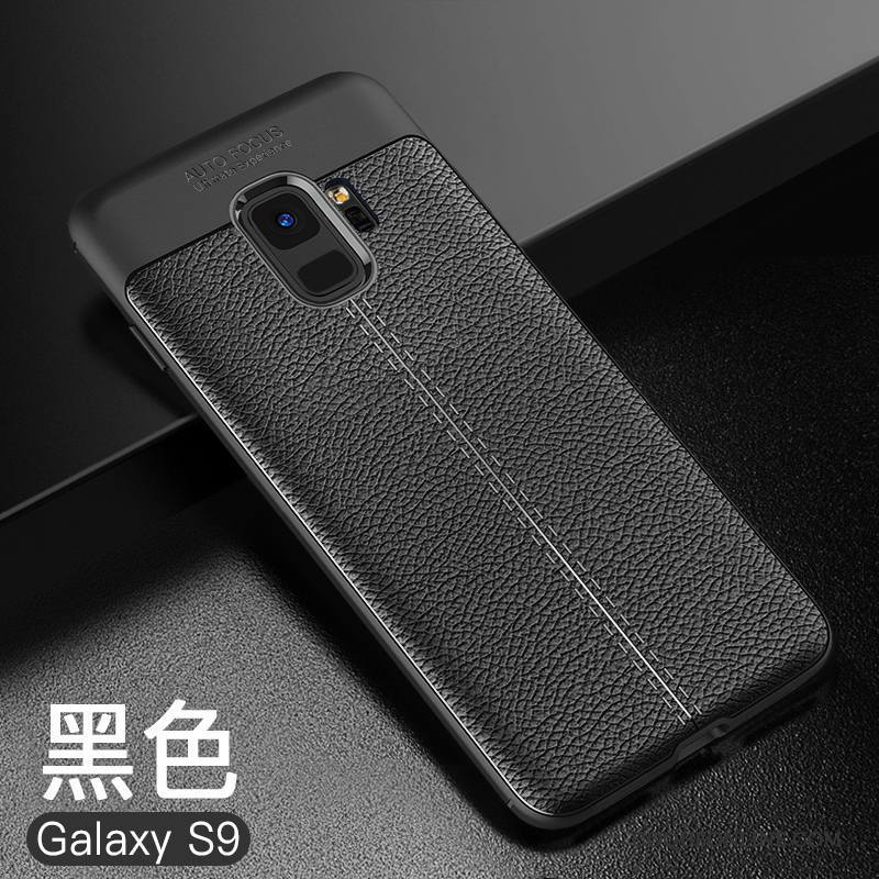 Samsung Galaxy S9 Tout Compris Coque Rouge Incassable Silicone Fluide Doux Protection