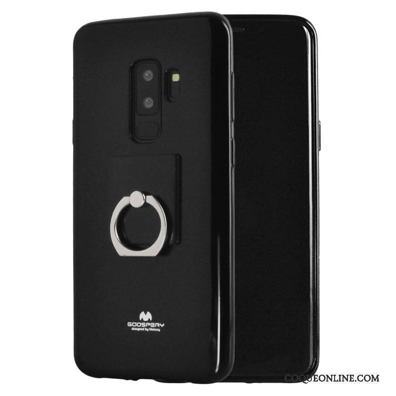 Samsung Galaxy S9+ Tout Compris Fluide Doux Protection Or Étui Étoile Coque