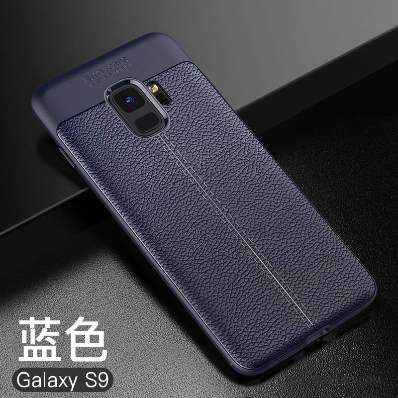 Samsung Galaxy S9 Tout Compris Étoile Fluide Doux Noir Protection Étui Coque De Téléphone