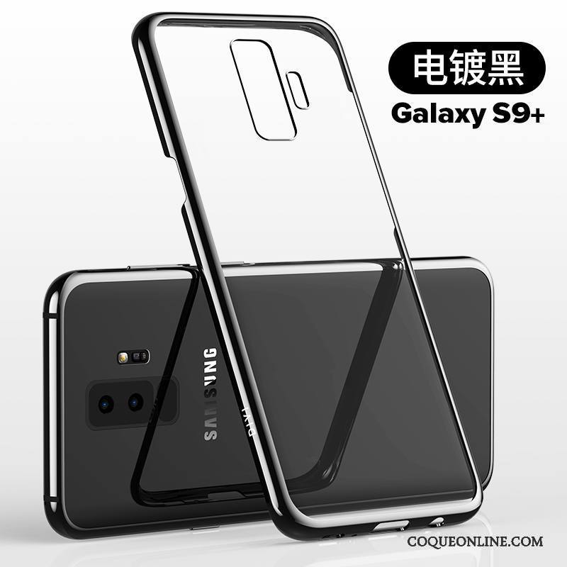 Samsung Galaxy S9+ Transparent Légère Étoile Coque De Téléphone Incassable Étui Protection