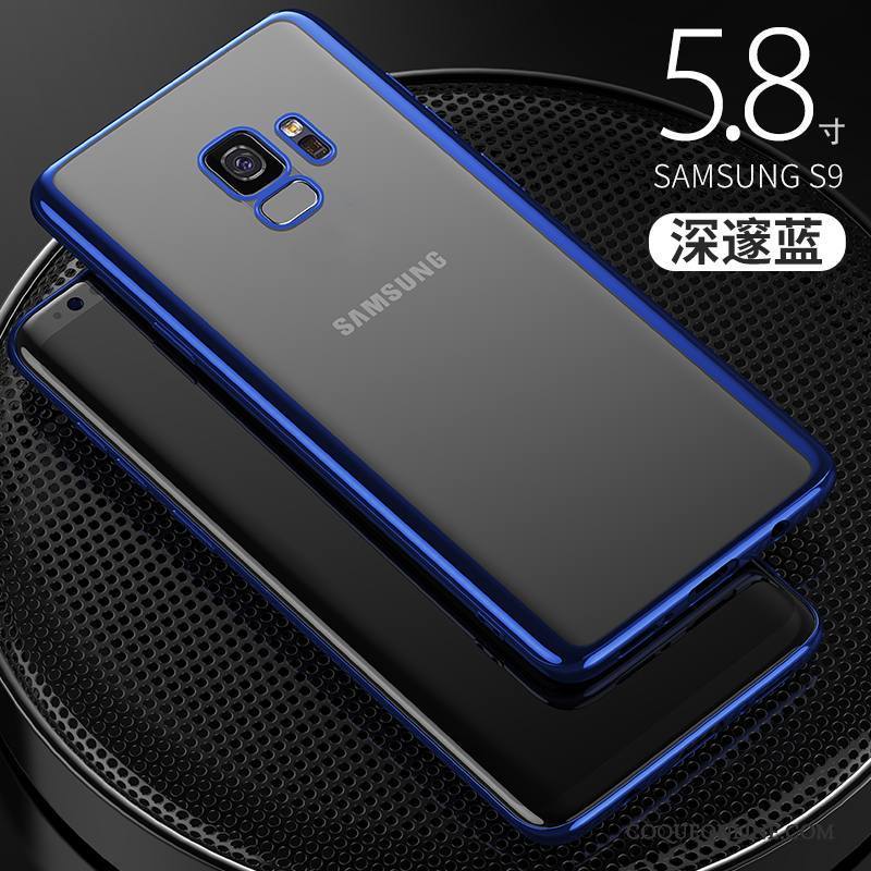 Samsung Galaxy S9 Transparent Étui Étoile Coque De Téléphone Fluide Doux Gris Tendance