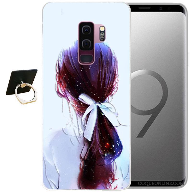 Samsung Galaxy S9 Étoile Bleu Vent Protection Coque De Téléphone Dessin Animé Tout Compris