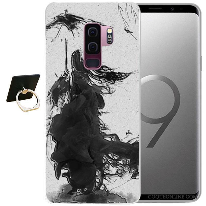 Samsung Galaxy S9 Étoile Bleu Vent Protection Coque De Téléphone Dessin Animé Tout Compris