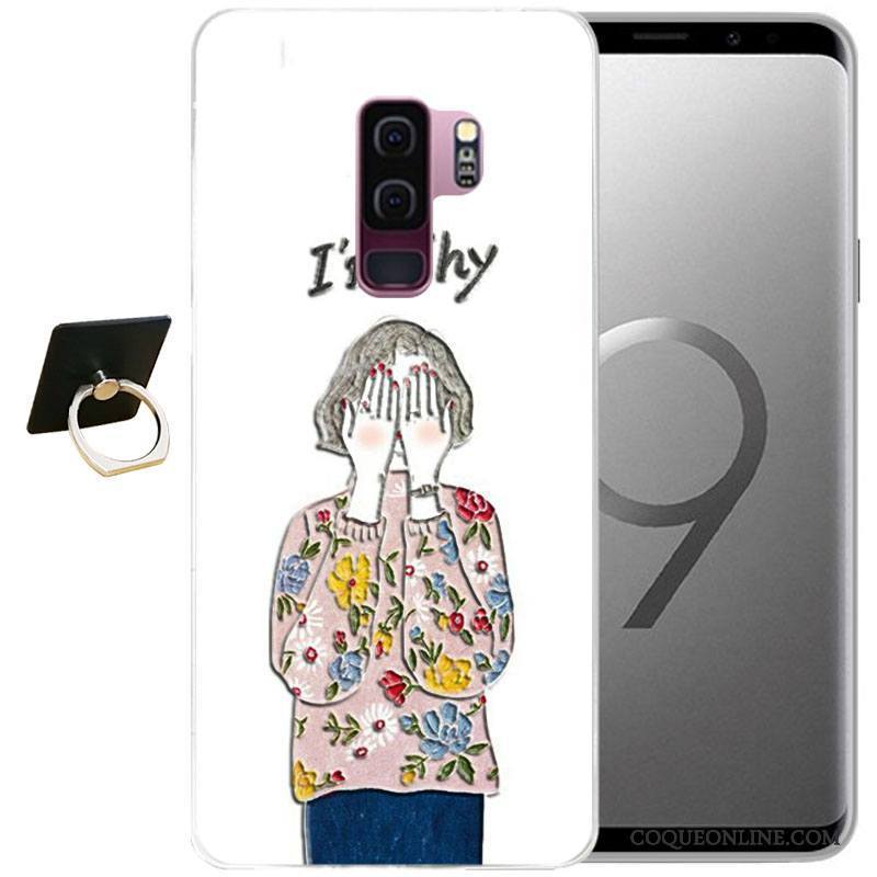 Samsung Galaxy S9 Étoile Bleu Vent Protection Coque De Téléphone Dessin Animé Tout Compris