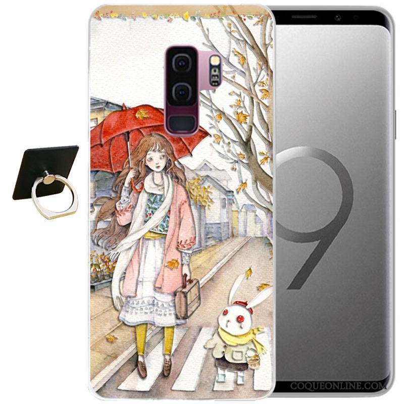 Samsung Galaxy S9 Étoile Bleu Vent Protection Coque De Téléphone Dessin Animé Tout Compris