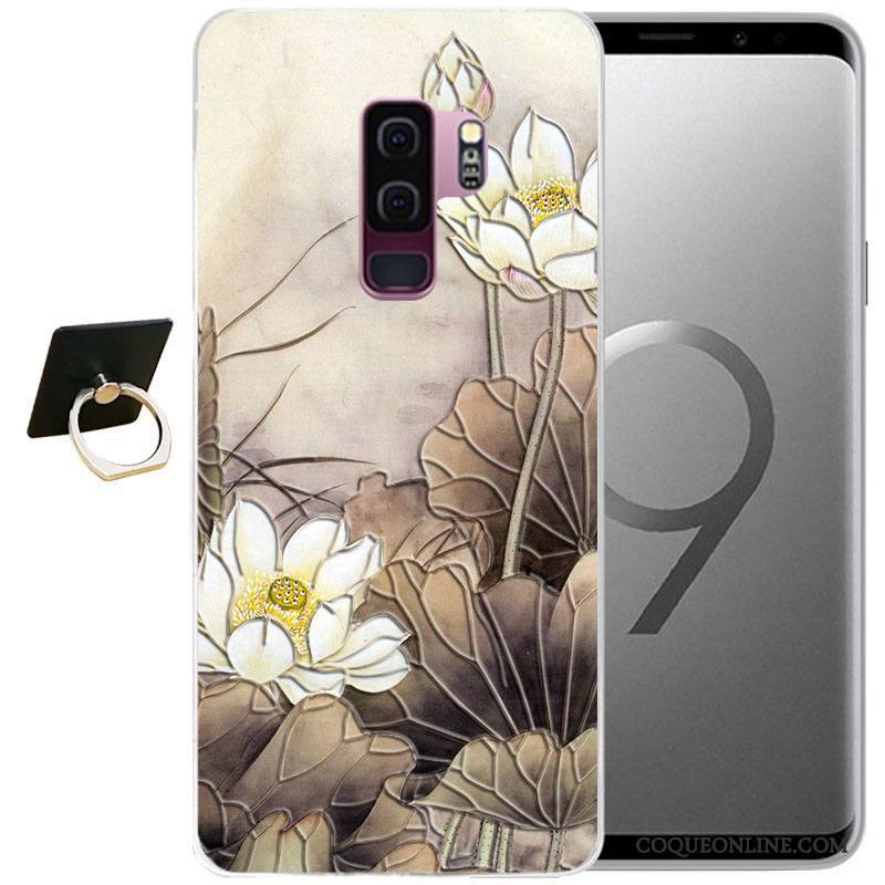 Samsung Galaxy S9 Étoile Bleu Vent Protection Coque De Téléphone Dessin Animé Tout Compris