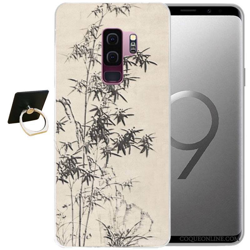 Samsung Galaxy S9 Étoile Bleu Vent Protection Coque De Téléphone Dessin Animé Tout Compris