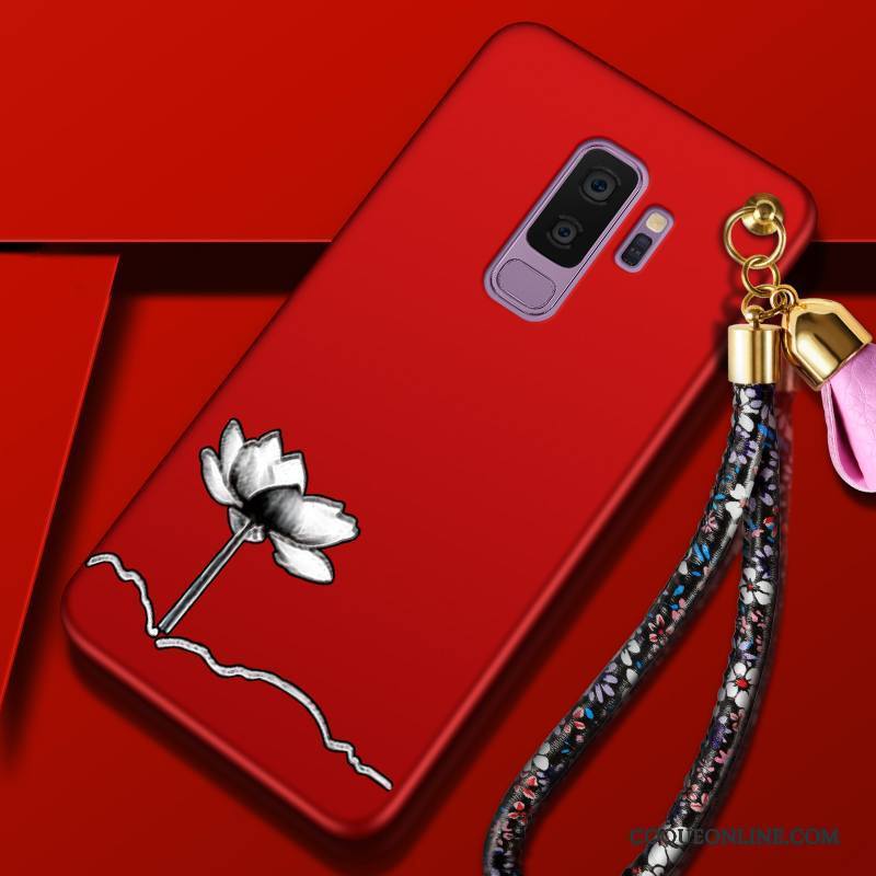 Samsung Galaxy S9+ Étoile Incassable Silicone Fluide Doux Coque Tendance Protection