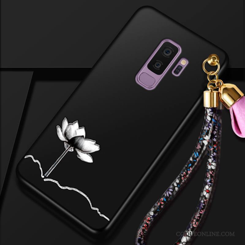 Samsung Galaxy S9+ Étoile Incassable Silicone Fluide Doux Coque Tendance Protection