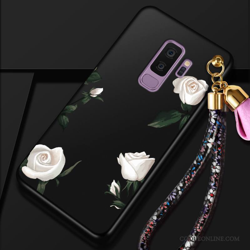 Samsung Galaxy S9+ Étoile Incassable Silicone Fluide Doux Coque Tendance Protection