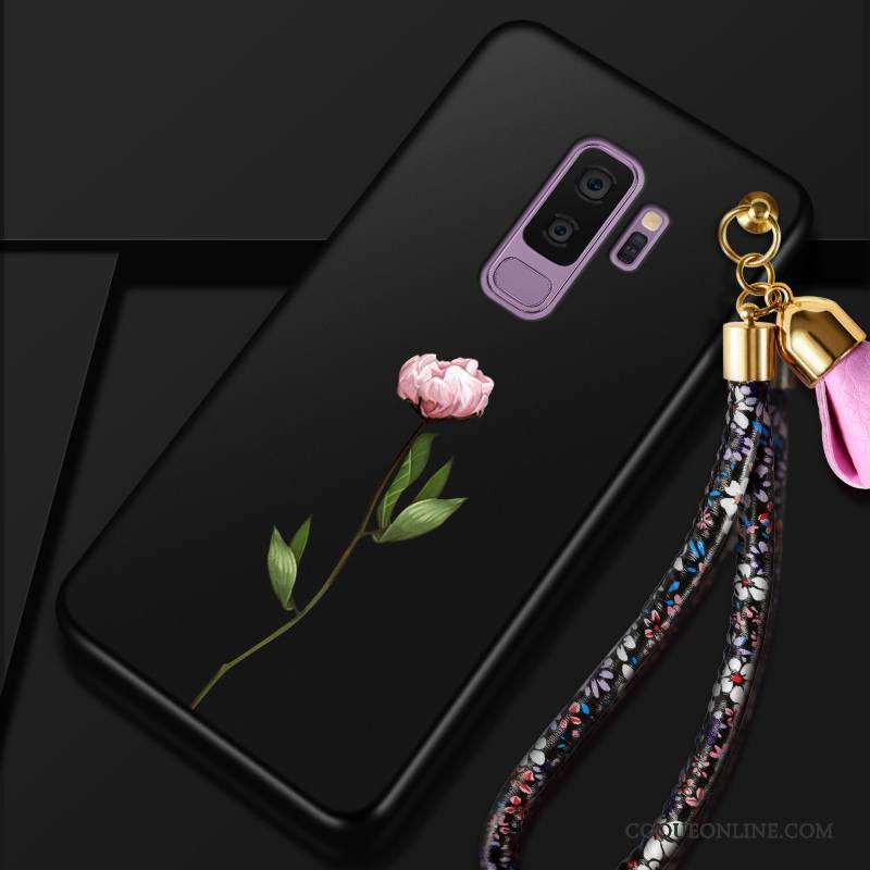 Samsung Galaxy S9+ Étoile Incassable Silicone Fluide Doux Coque Tendance Protection