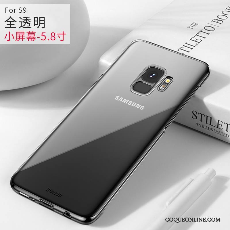 Samsung Galaxy S9 Étoile Tout Compris Rouge Coque De Téléphone Tendance Transparent Silicone