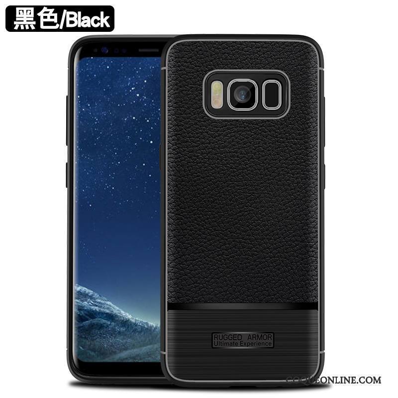 Samsung Galaxy S9+ Étui Coque Fluide Doux Incassable Silicone Étoile Gris