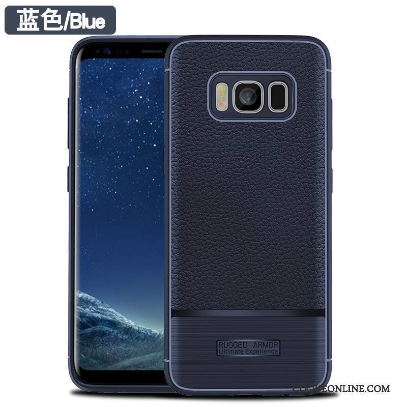 Samsung Galaxy S9+ Étui Coque Fluide Doux Incassable Silicone Étoile Gris