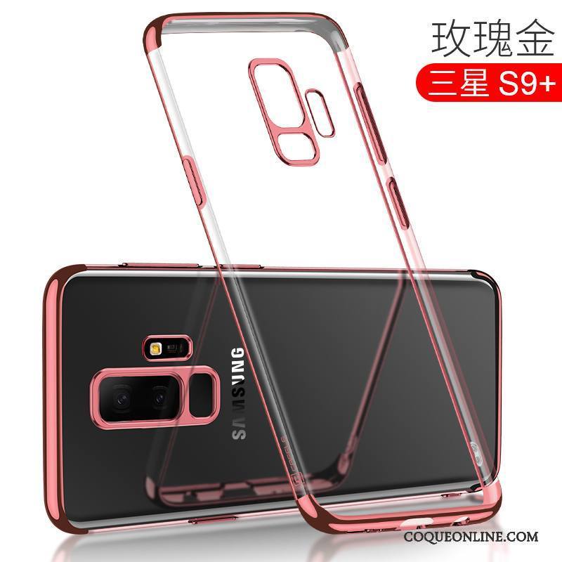 Samsung Galaxy S9+ Étui Étoile Incassable Coque De Téléphone Tout Compris Transparent Protection