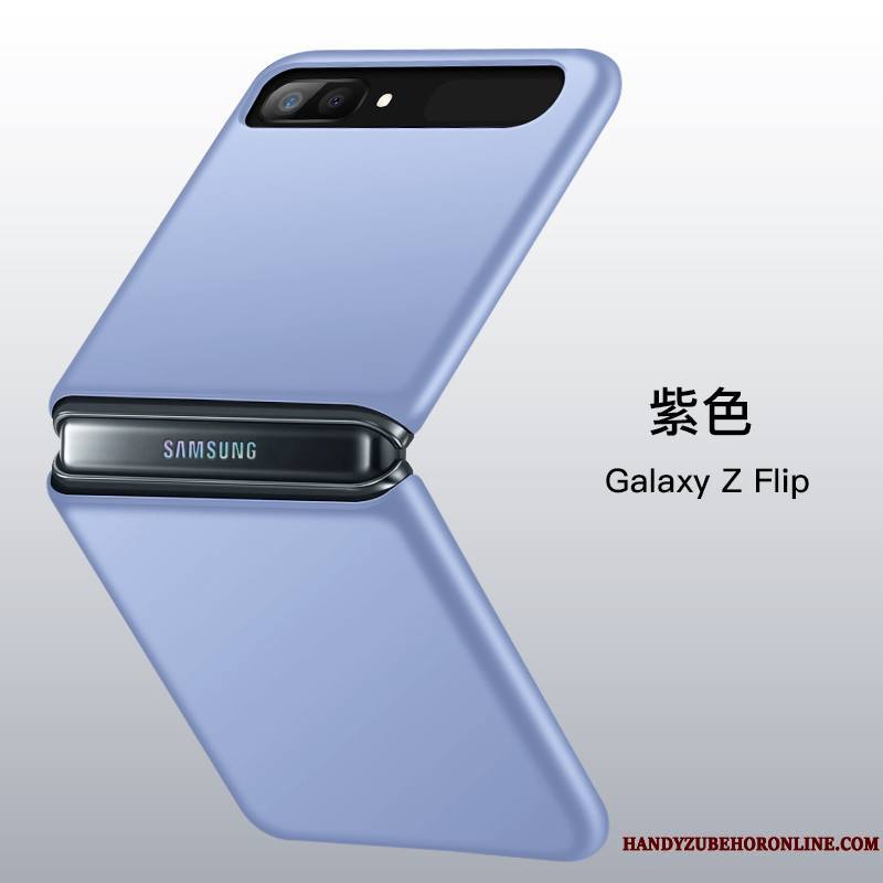 Samsung Z Flip Tout Compris Incassable Vert Plier Étoile Violet Coque De Téléphone