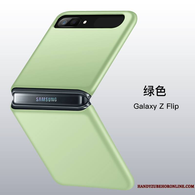 Samsung Z Flip Tout Compris Incassable Vert Plier Étoile Violet Coque De Téléphone