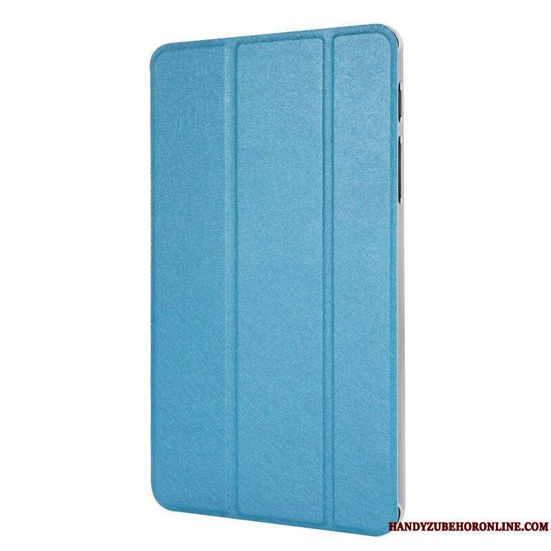 Smart Case Samsung Galaxy Tab A7 Lite Simili Cuir Texture Soie