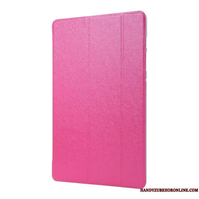 Smart Case Samsung Galaxy Tab S8 / Tab S7 Simili Cuir Texture Soie