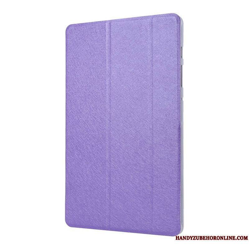 Smart Case Samsung Galaxy Tab S8 / Tab S7 Simili Cuir Texture Soie