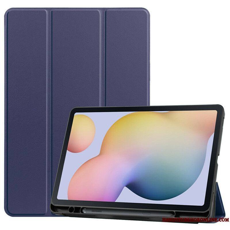 Smart Case Samsung Galaxy Tab S8 / Tab S7 Trois Volets Porte-Stylet