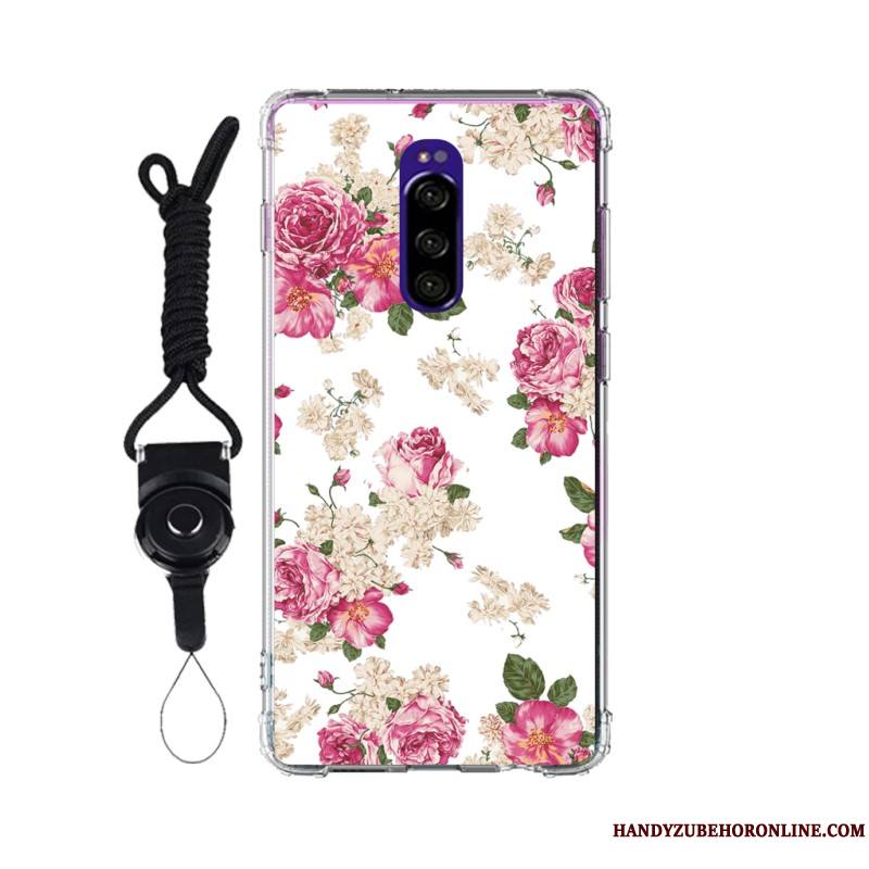Sony Xperia 1 Coque De Téléphone Étui Fluide Doux Personnalisé Téléphone Portable Incassable Rose