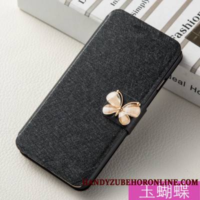 Sony Xperia 1 Fleurs De Papillons Ouvrir La Fenêtre Protection Housse Bleu Étui Coque De Téléphone